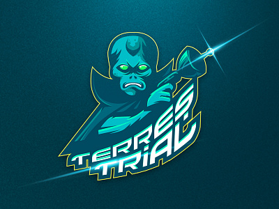 Terrestrial Mascot Logo alien esport logo mascot sport ufo