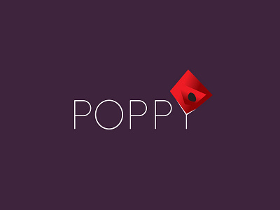 Poppy Bar graphic design logo visual identity