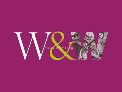 Wine Watch Club Logo branding graphic design
