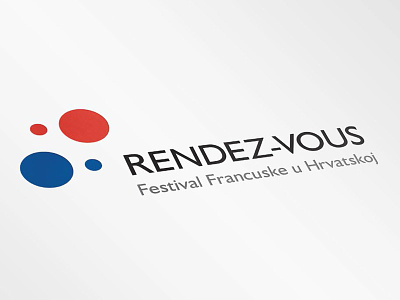 Rendez Vous graphic design logo visual id