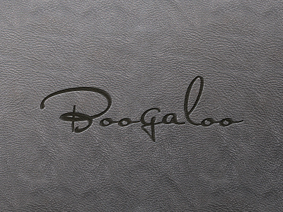 Boogaloologo branding identity logo