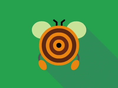 Bees and honey bee gif gui honey icon mg motion graphics