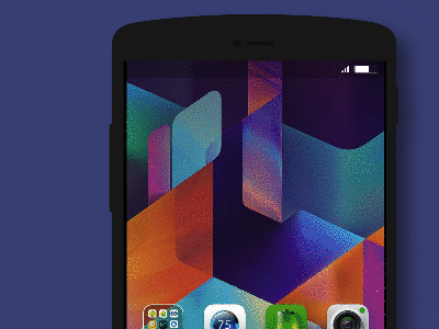 "L1" screen alcatel idol3 android effect gif gui rom