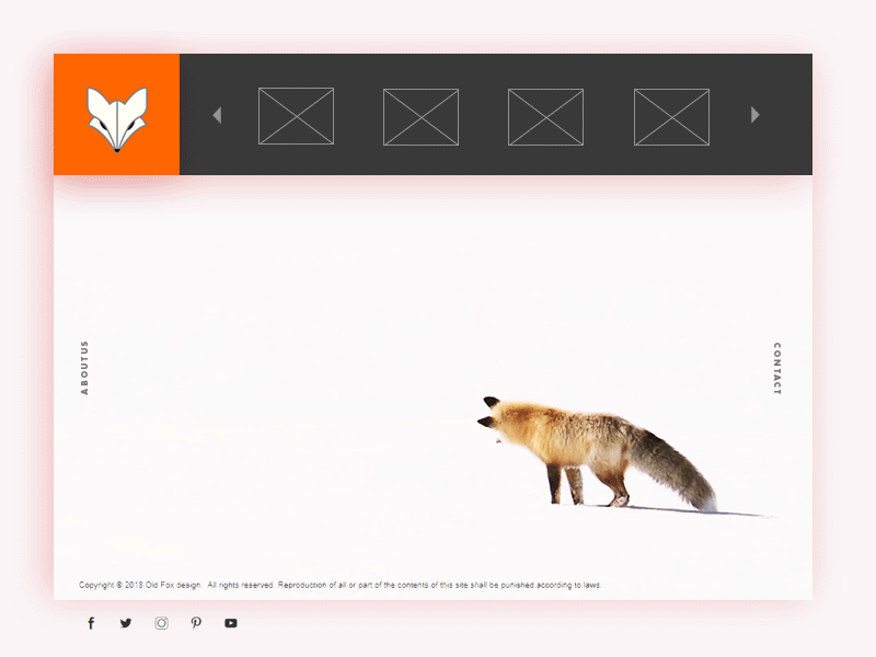 Old Fox e-shop oldfox website