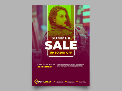 Summer Sale Fashion Flyer