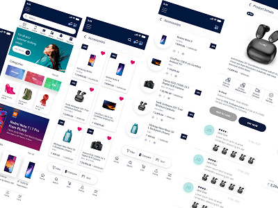 Shopping Mobile App UI