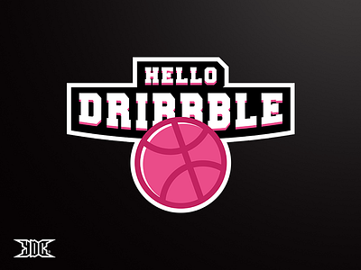 Hello Dribbble! dribbble hello