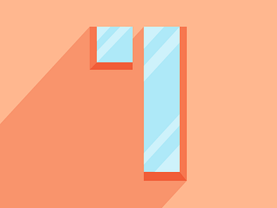 36 Days of Type - 1 1 36days 1 36daysoftype architecture building colour illustration shadow type vector window