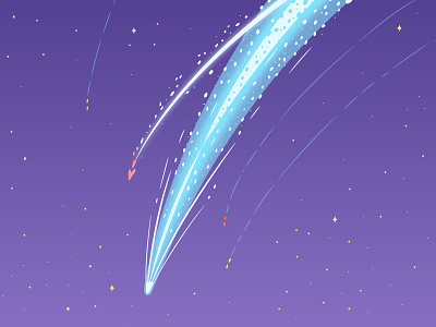 36 Days of Type - 1 1 36 days of type 36days 1 36daysoftype adventure colour comet illustration illustrator letter light shadow shooting star sky space stars texture type universe vector