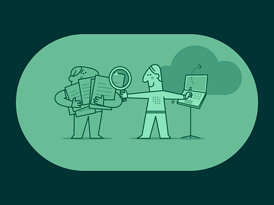 Legal Systems cartoon character cloud data illustration illustrator startup vector