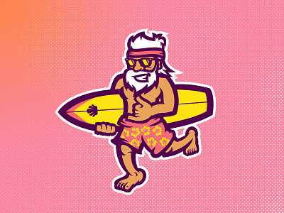 BWSC branding cartoon cartoon illustration design esports illustration illustrator logo mascot sea sports surf