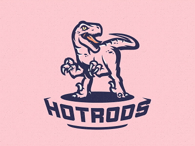 Hotrods logo branding design esports football illustration illustrator logo m7d mascot sports