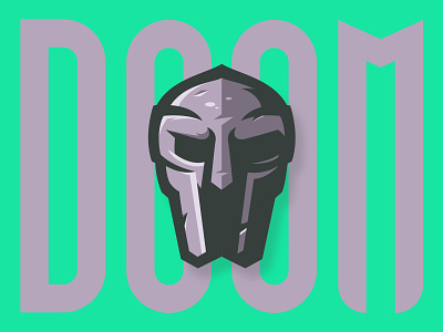 MF DOOM doom hiphop illustrator logo mascot mf doom music rap