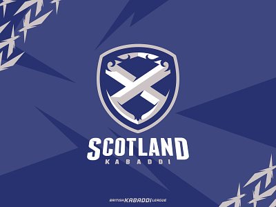 Scotland Kabaddi celtic design esports football illustrator kabaddi logo mascot scotland sports