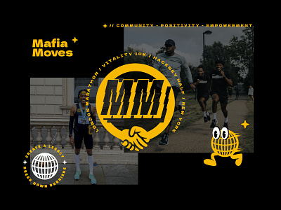 Mafia Moves branding design earth esports football illustration illustrator logo mascot retro running sports world