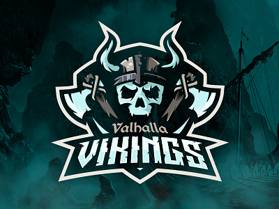 Vikings Logo Designs Themes Templates And Downloadable Graphic Elements On Dribbble
