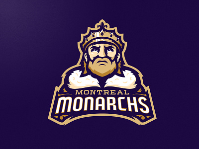 Montreal Monarchs american angry branding design dog esports football grunge illustration illustrator logo london m7d mascot skull sports