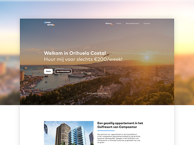 Vacation Appartment website