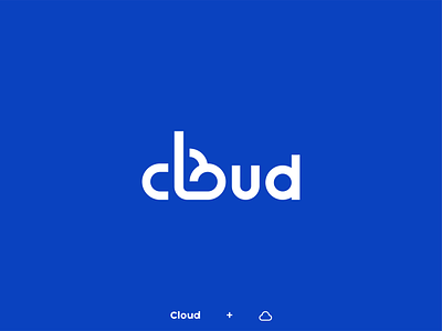 Cloud wordlogo blue branding branding design cloud clouds cloudy logo logo design logotype sky sun