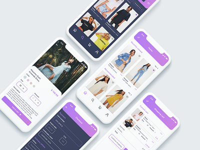 Online Shop app app concept e-commerce e-commerce app e-commerce shop invite iphone x ui uidesign ux web webshop