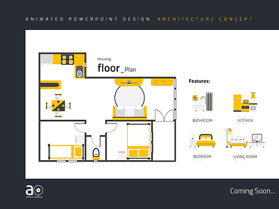 Arc Presentation Design Housing Floor Plan Ii alpha omega architecture design concept google slides interiors motion graphics pitch deck powerpoint presentation designs