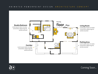Arc Presentation Design - Floor Plan animation architecture blueprints floor plans motion graphics powerpoint