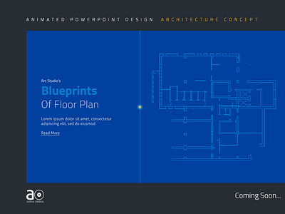 Arc Presentation Design Blue Print Floor Plan