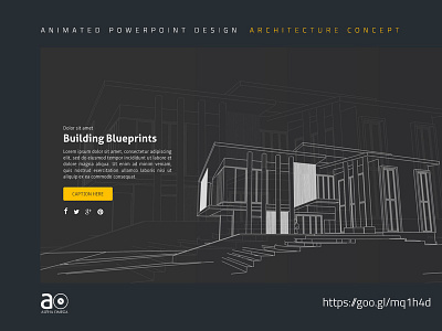 Arc Animated Presentation Template - Building Blueprints