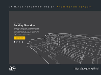 Arc Animated Presentation Template Industry Building Blueprint