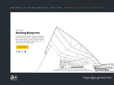 Arc Animated Presentation Template Building Blueprints