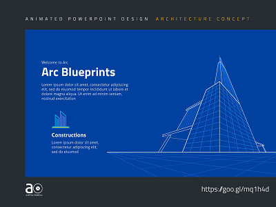 Arc Animated Presentation Template Building Blueprint