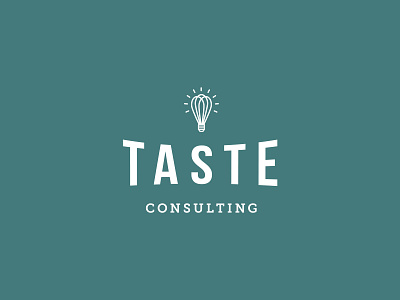 Taste Consulting Logo branding clean logo consulting cooking food food logo icon icon design lightbulb logo logo design logo designer simple taste tasty vector whisk