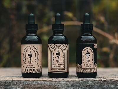Serpent Rose Apothecary Packaging