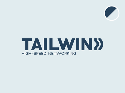 Tailwind | High-Speed Networking backbone brand communication illustration internet logo networking tailwind wifi