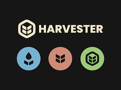 Harvester | GitHub Project brand github harvester illustration logo oss web webscraping website