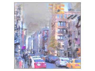 Watercolor Manhattan instagram watercolor