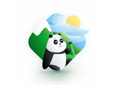Chengdu! chengdu illustration panda
