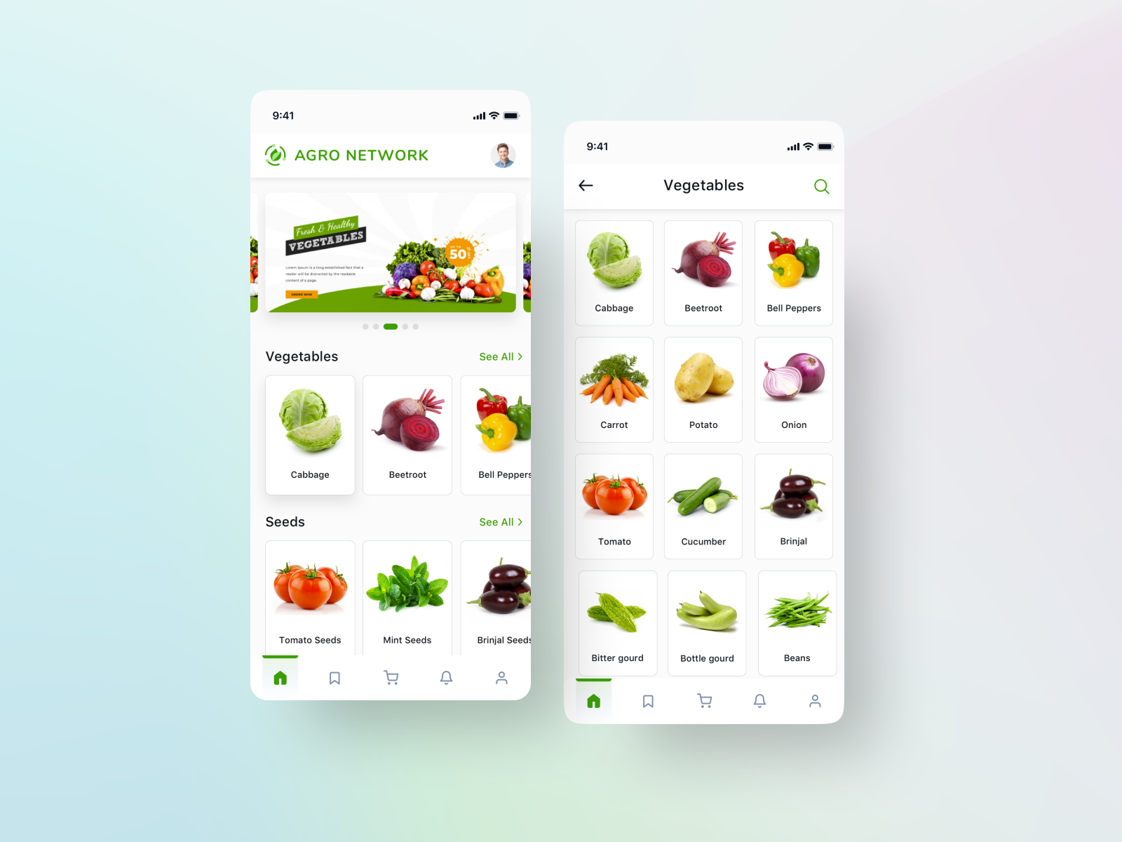 Mobile app home screen designs by Sai kiran on Dribbble
