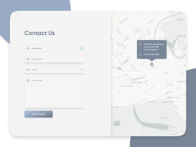 Daily UI Challenge #028 - Contact Us Form clean contact us dailyui form form design ui web design website