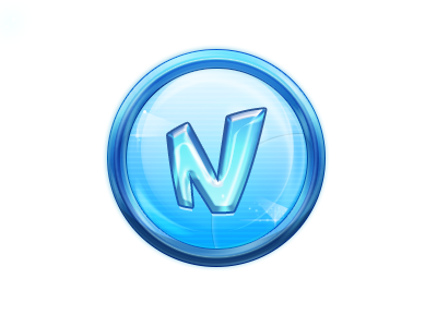 N Logo blue circle games logo orb