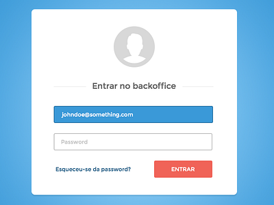 Sign in button flat design form interface login minimal modal simplicity ui