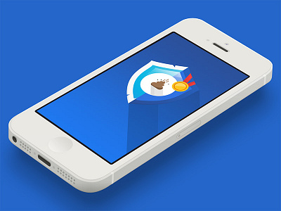 Badge for app 7 blue ios ios7 iphone popover