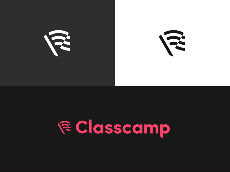 Classcamp Logo Design brand branding classcamp identify logo logomark