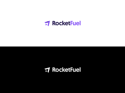 Rocketfuel logo branding identity logo logomark