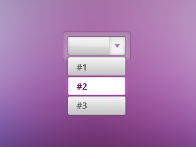 Select design form messages pink select ui web design