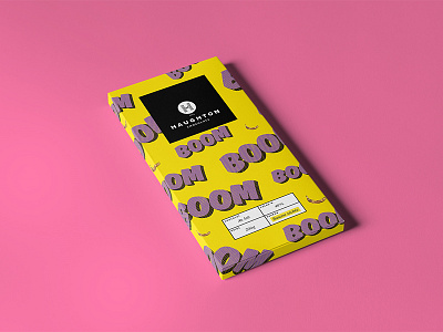 My heart goes "Boom" branding chocolate comics illustration packaging