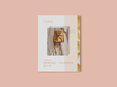 Lookbook Chloé S/S 2017 clothes editorial design fashion girly