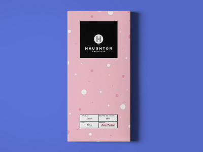 Chocolate lover (Blue packaging) branding chocolate chocolate bar food logo packaging pink