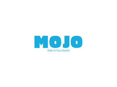Mojo food logo typography