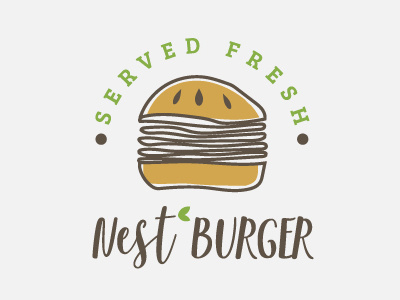 Nest Burger burger food netsburger